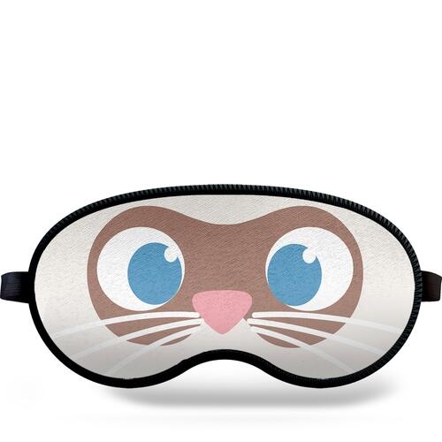 M�scara de Dormir Gato Siam�s