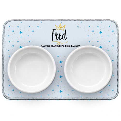 Tapete Duplo Antiderrapante Personalizado - Príncipe ou Princesa