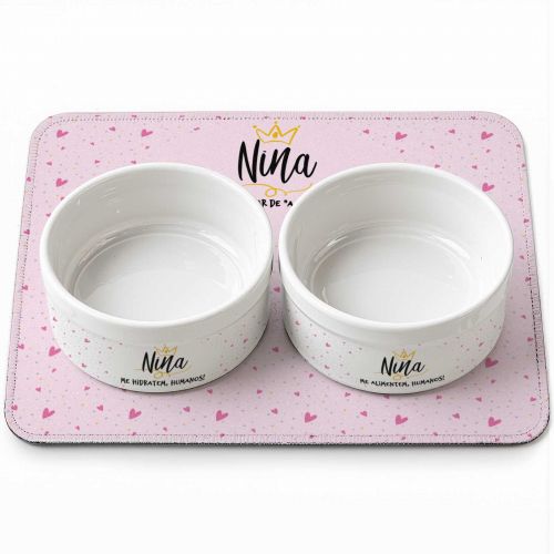 Tapete Duplo Antiderrapante Personalizado - Príncipe ou Princesa