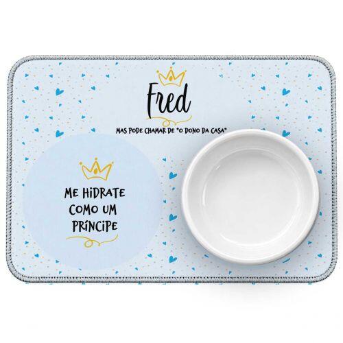 Tapete Duplo Antiderrapante Personalizado - Príncipe ou Princesa