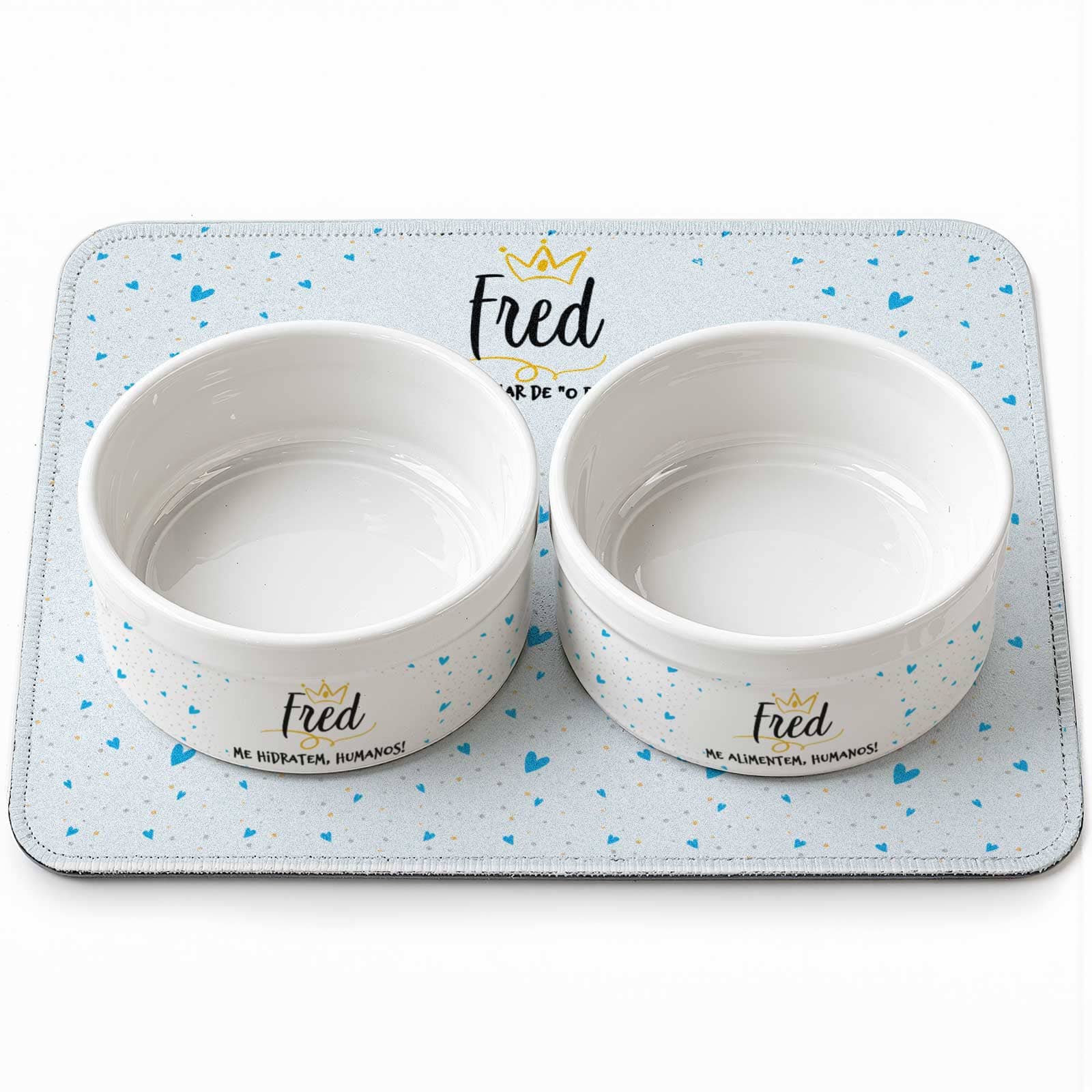 Tapete Duplo Antiderrapante Personalizado - Príncipe ou Princesa