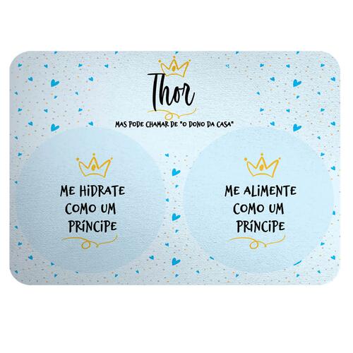 Tapete para Comedouro Personalizado Pr�ncipe