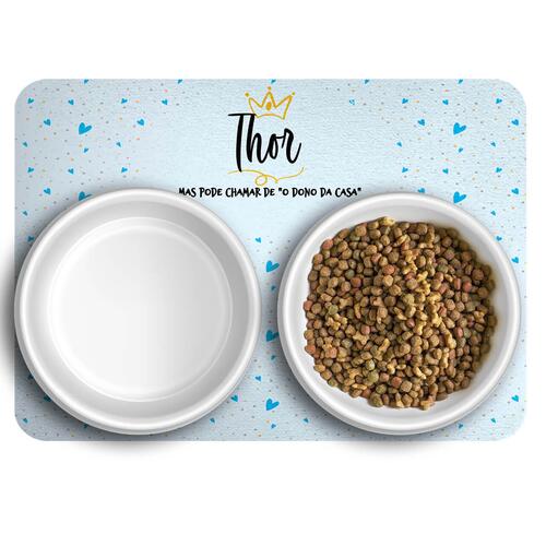 Tapete para Comedouro Personalizado Pr�ncipe