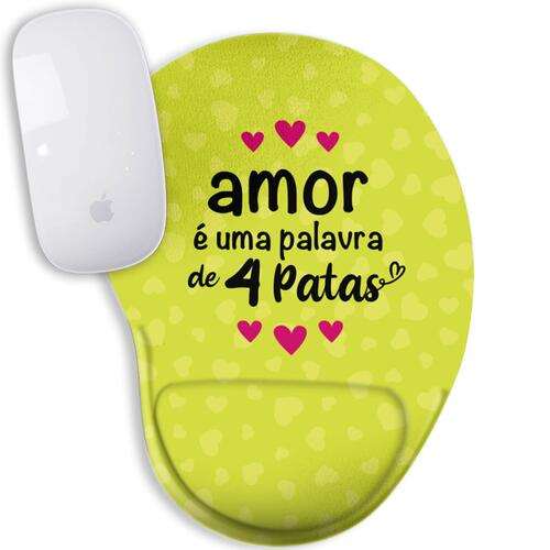 Mouse Pad Amor � Palavra de 4 Patas