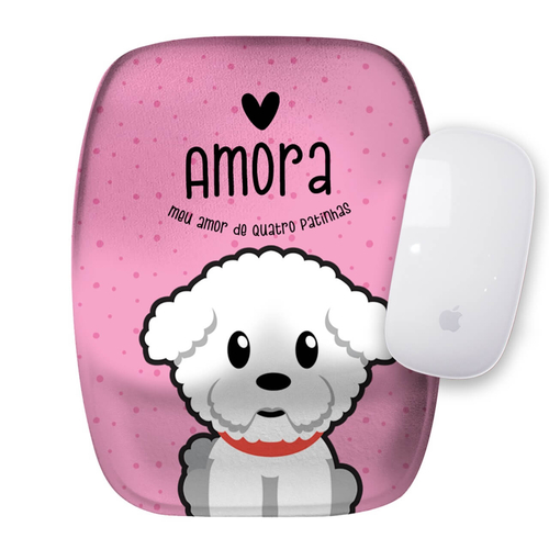Mouse Pad Personalizado Bichon Fris�