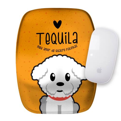 Mouse Pad Personalizado Bichon Fris�