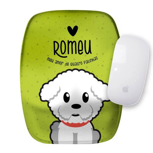 Mouse Pad Personalizado Bichon Fris�