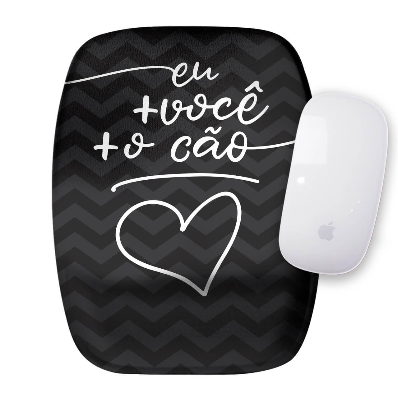 Mouse Pad Eu Você e o Cão