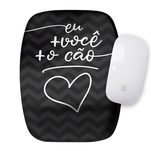 Mouse Pad Eu Voc� e o C�o