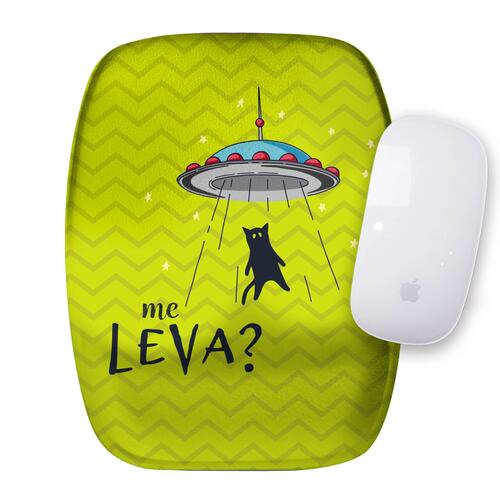 Mouse Pad Me Leva ? Gato Abduzido