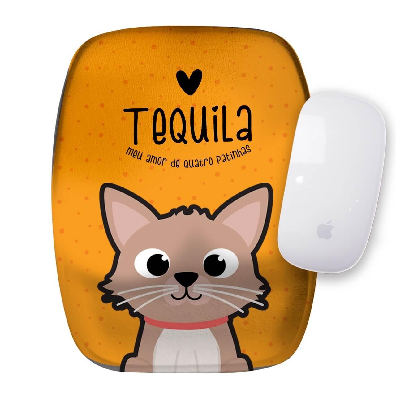 Mouse Pad Personalizado Gato Creme
