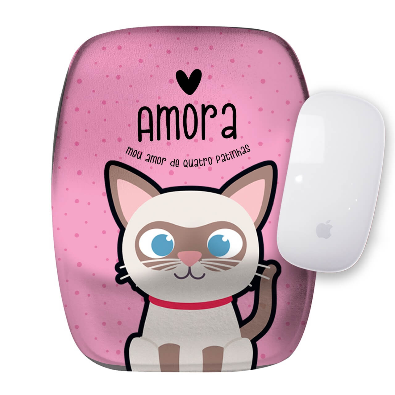Mouse Pad Personalizado Gato Siamês