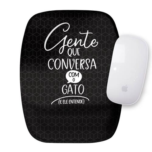 Mouse Pad Gente Que Conversa Com o Gato