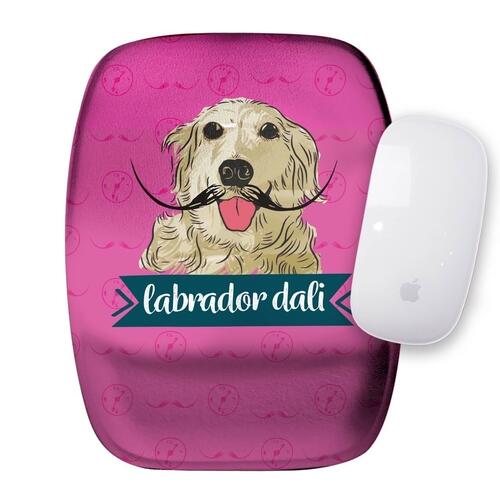 Mouse pad Labrador Dali - Cole��o Pintores