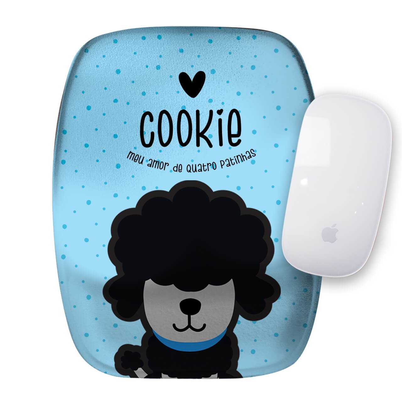 Mouse Pad Personalizado Poodle
