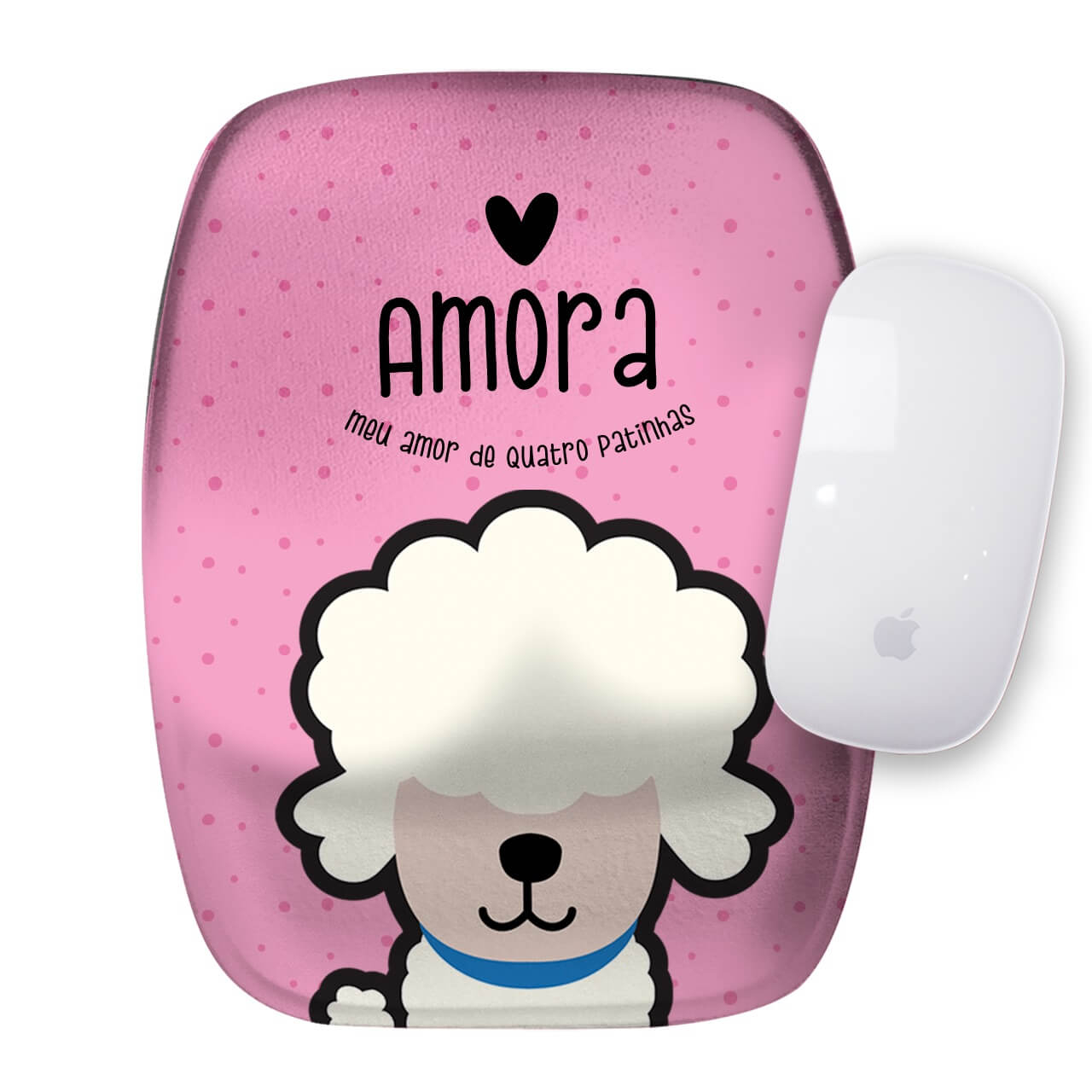 Mouse Pad Personalizado Poodle