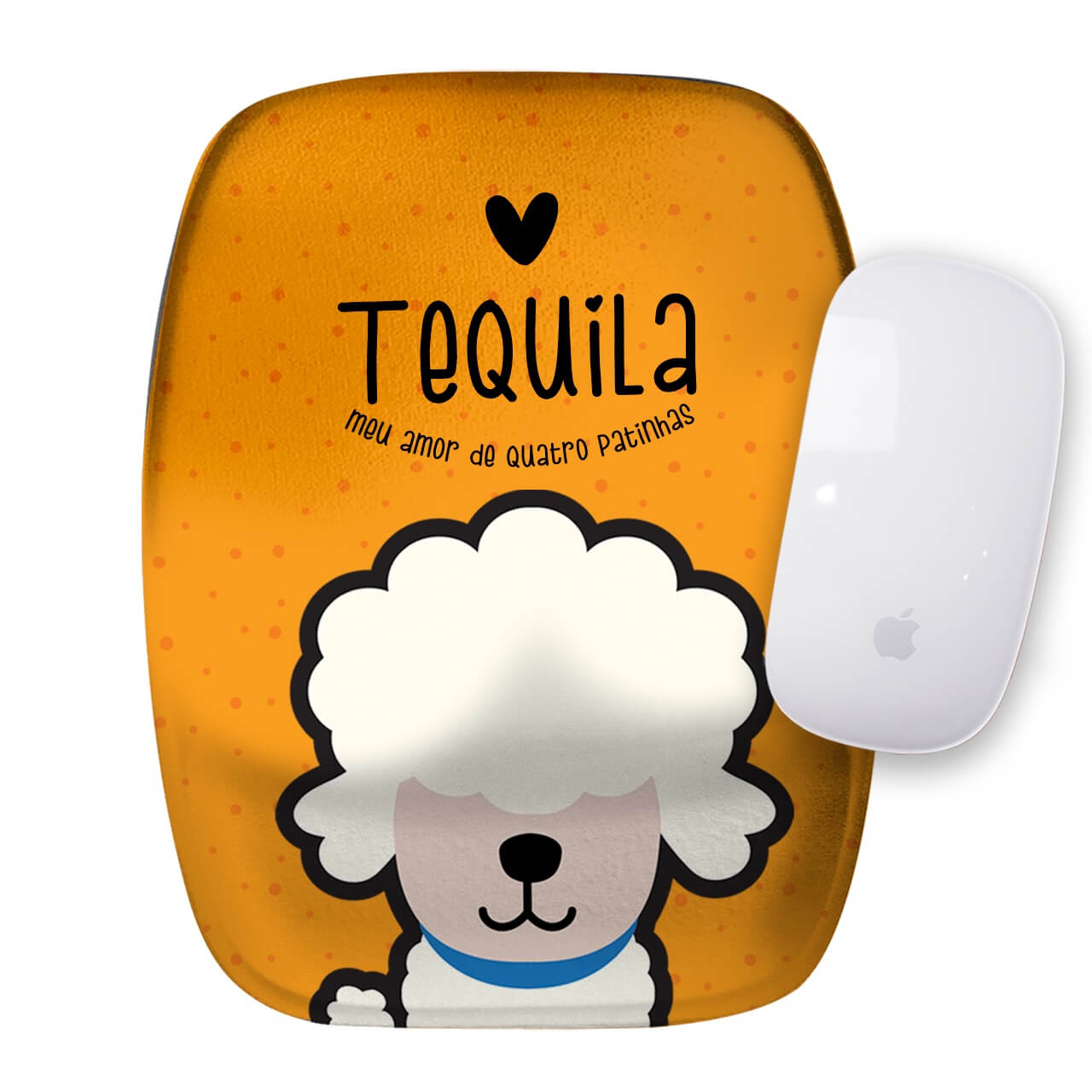 Mouse Pad Personalizado Poodle