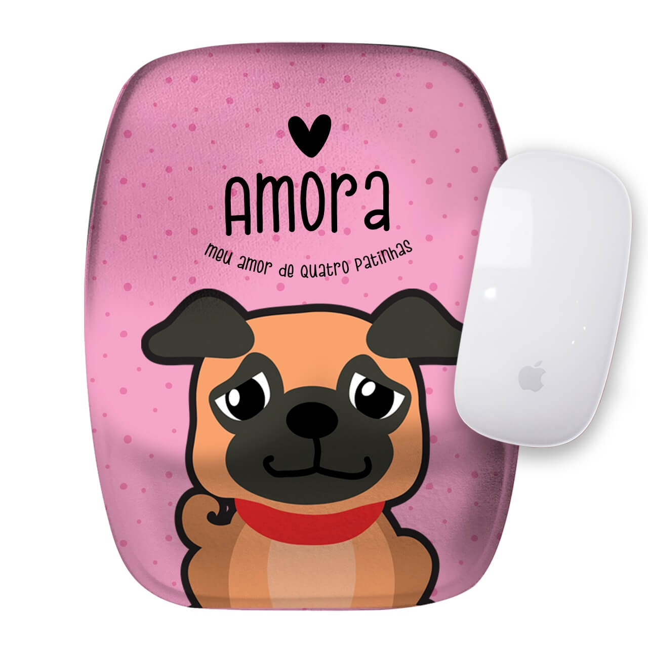 Mouse Pad Personalizado Pug