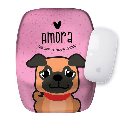 Mouse Pad Personalizado Pug