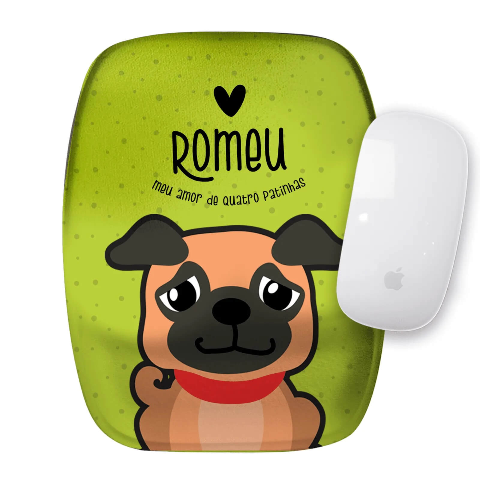Mouse Pad Personalizado Pug