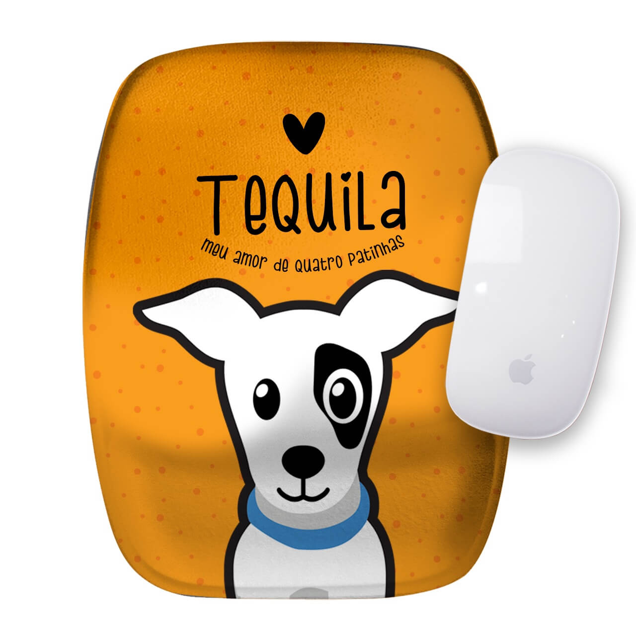 Mouse Pad Personalizado Vira-Lata Pelo Curto