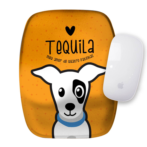 Mouse Pad Personalizado Vira-Lata Pelo Curto