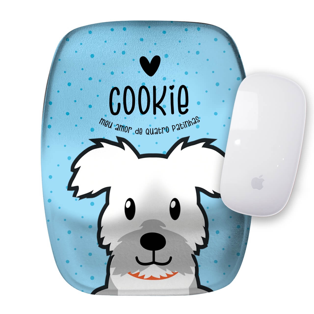 Mouse Pad Personalizado Vira-Lata Peludo