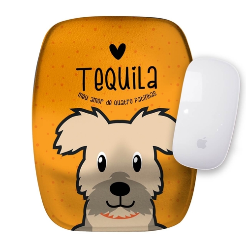 Mouse Pad Personalizado Vira-Lata Peludo