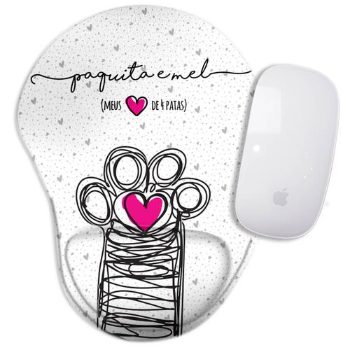 Mouse Pad Personalizado Com os Nomes dos Pets - Cole��o Patinha