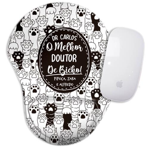 Mouse Pad Para Veterin�rio Personalizado - O (A) Melhor Doutor(a) de Bicho