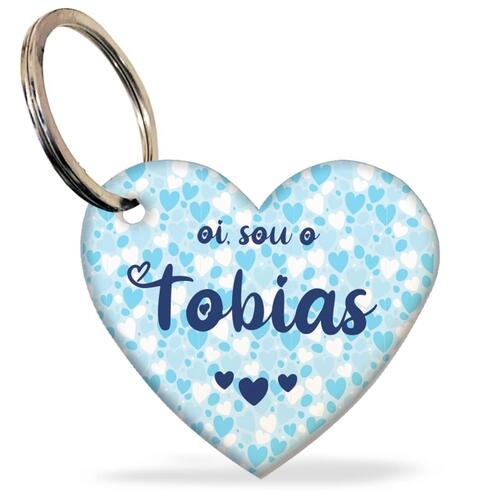 Kit 4 Placas de Identificação com Telefone - Rosa e/ou Azul