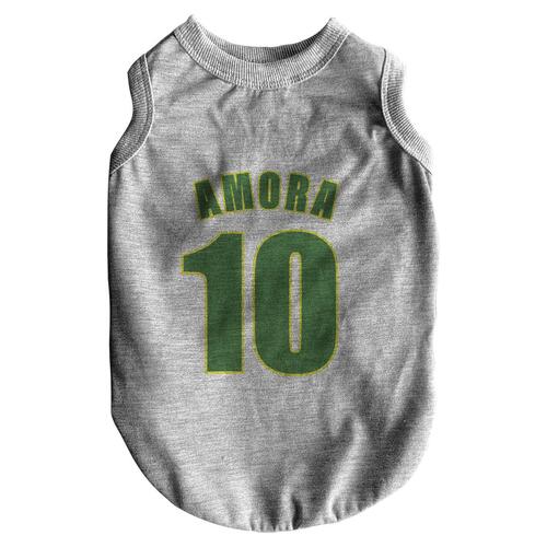 Roupa para Pet Personalizada - Camiseta de Futebol do Brasil