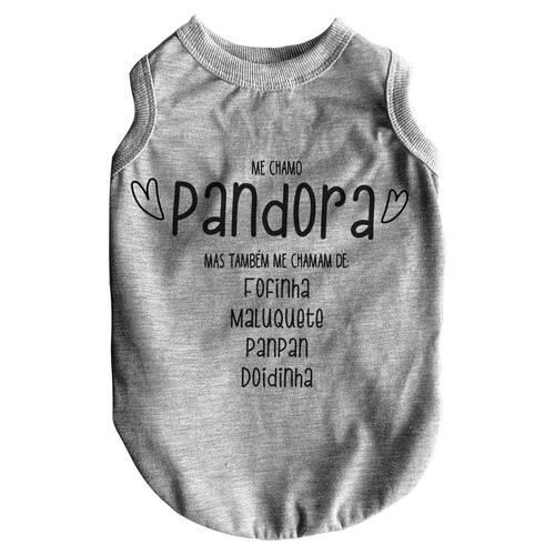 Roupa para Pet Personalizada  - Com Apelidos Com QR Code