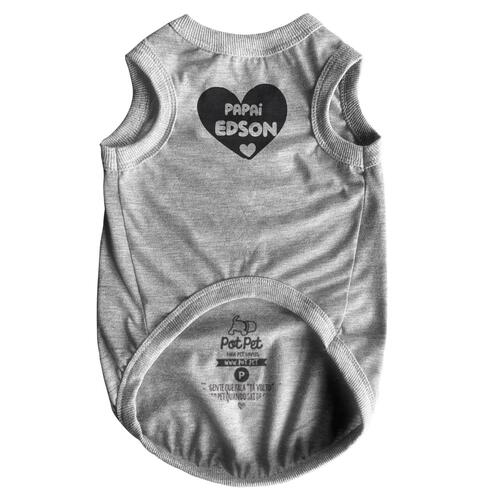 Roupa para Pet Personalizada Raio X - Quem Mora no Meu Cora��o