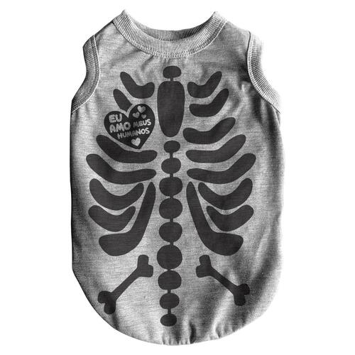 Roupa para Pet Raio X - Quem Mora no Meu Cora��o
