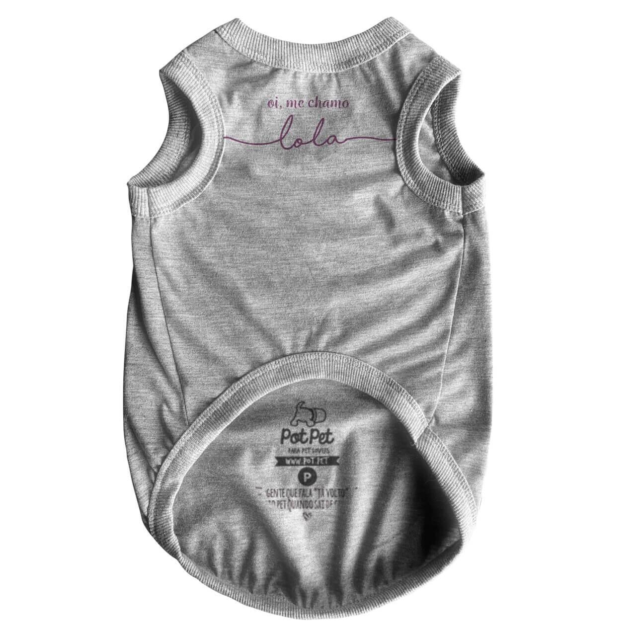 Roupa para Pet Personalizada - Corações Rosas