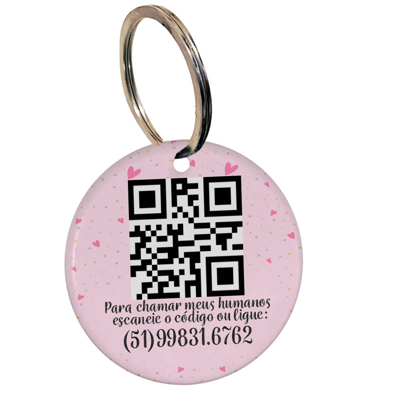 Kit Personalizado - Bandana + Plaquinha com QR Code - Princesa