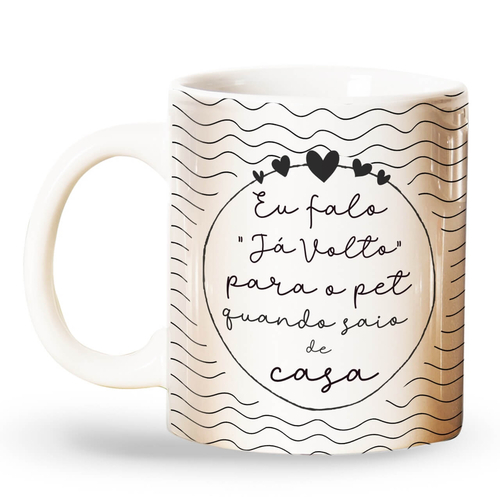 Conjunto de 4 Canecas para Quem Ama Gatos