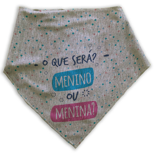Bandana Para Cães e Gatos Chá Revelação