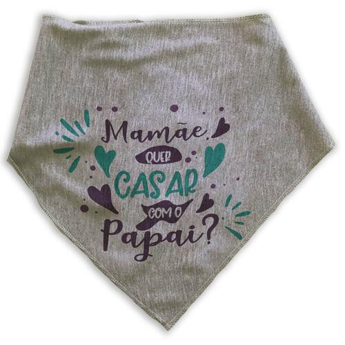 Bandana Para C�es e Gatos Pedido de Casamento