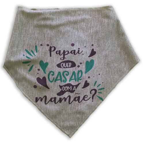 Bandana Para C�es e Gatos Pedido de Casamento