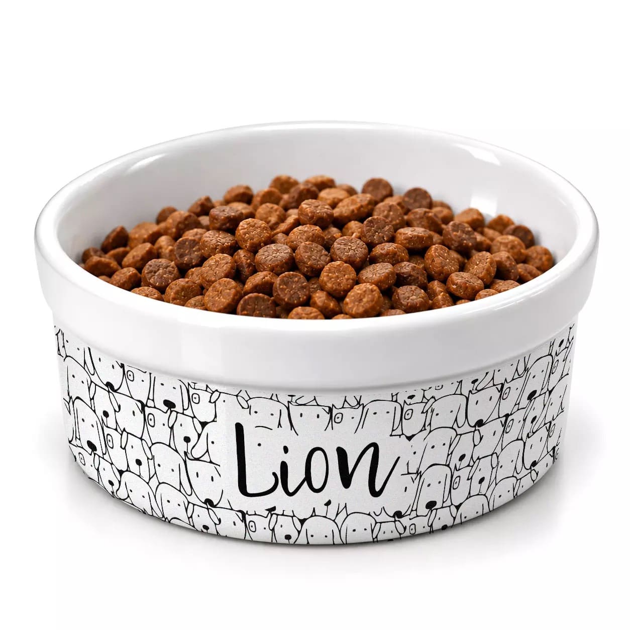 Comedouro ou Bebedouro de Cerâmica Personalizado para Cães - Cachorrada