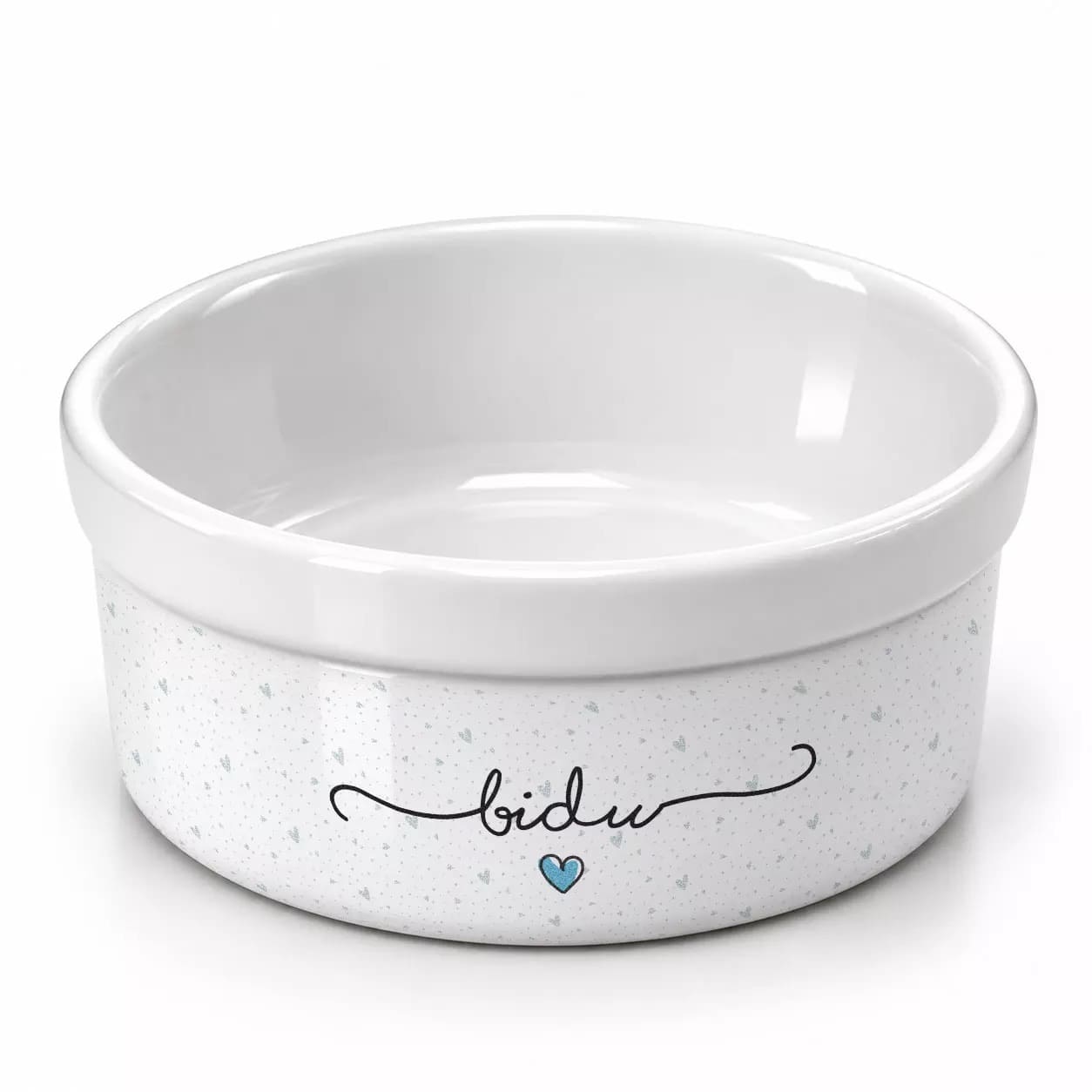 Kit Comedouro + Bebedouro + Tapete Personalizados Com o Nome do Pet - Coleção Patinha