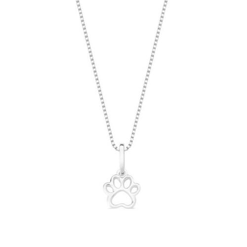 Colar de Prata Patinha Mini - Prata 925 - 45cm