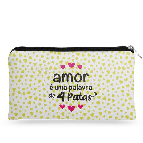 Necessaire Amor � Uma Palavra de 4 Patas