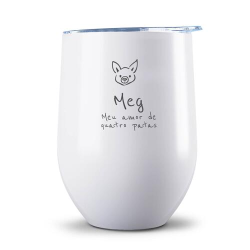 Copo T�rmico Personalizado Chihuahua