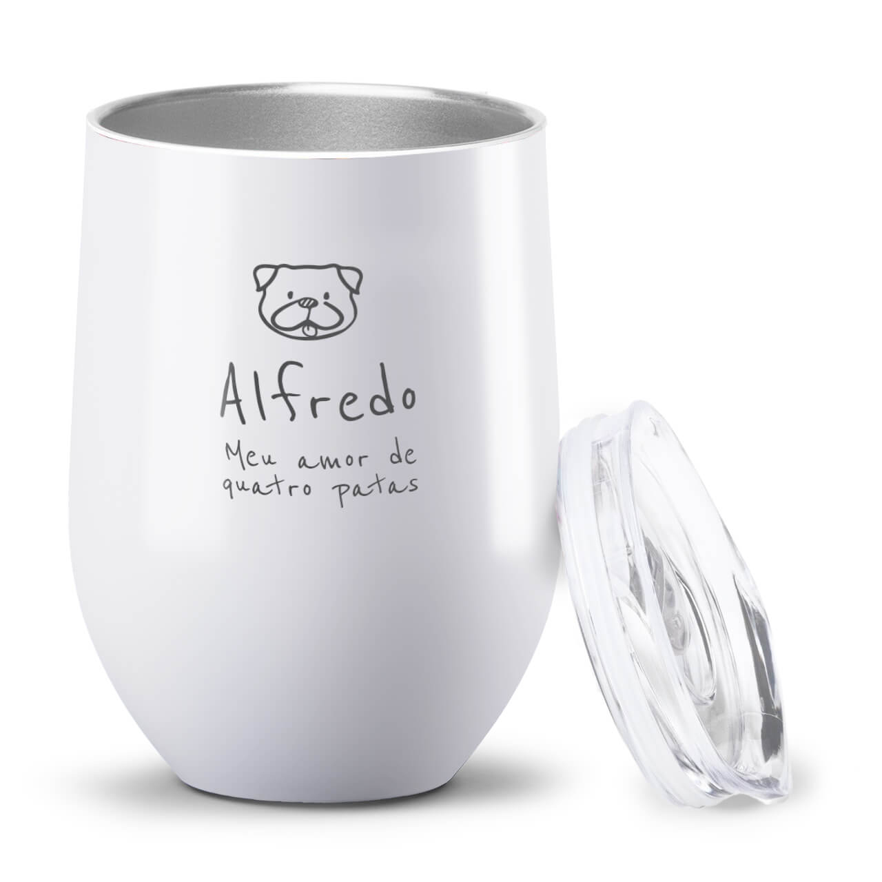 Copo Térmico Personalizado Pug