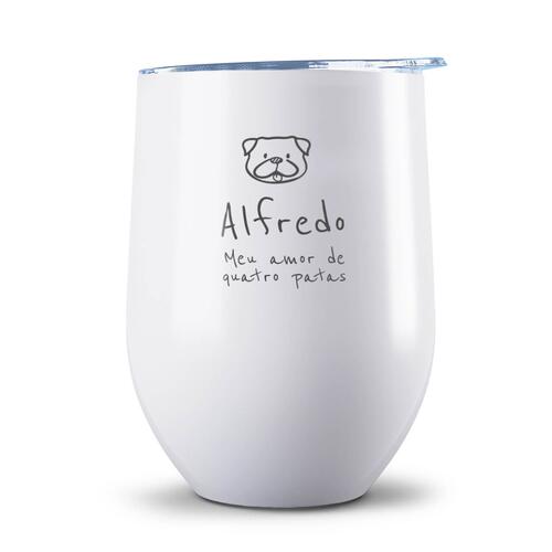 Copo T�rmico Personalizado Pug