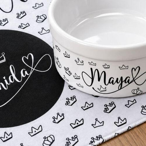 Tapete Duplo Antiderrapante Personalizado - Realeza