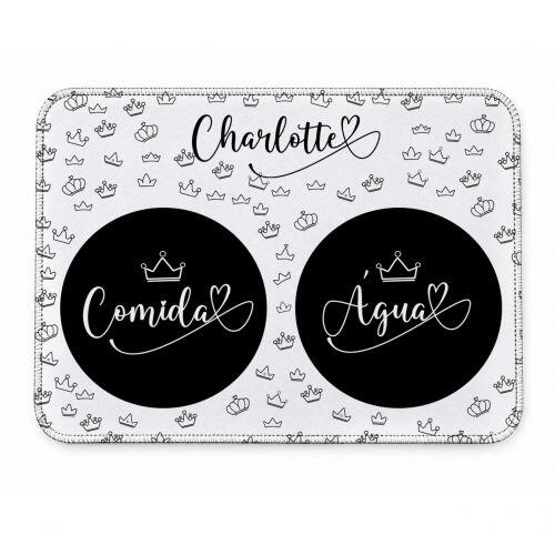Tapete Duplo Antiderrapante Personalizado - Realeza